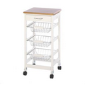 Kitchen Side Table Trolley